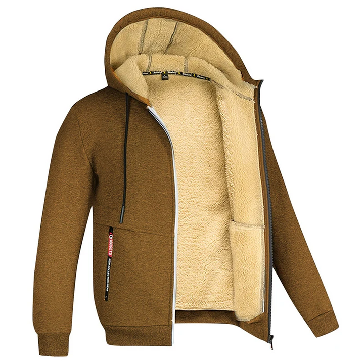Men's Warm Sherpa Fleece Lined Hoodie