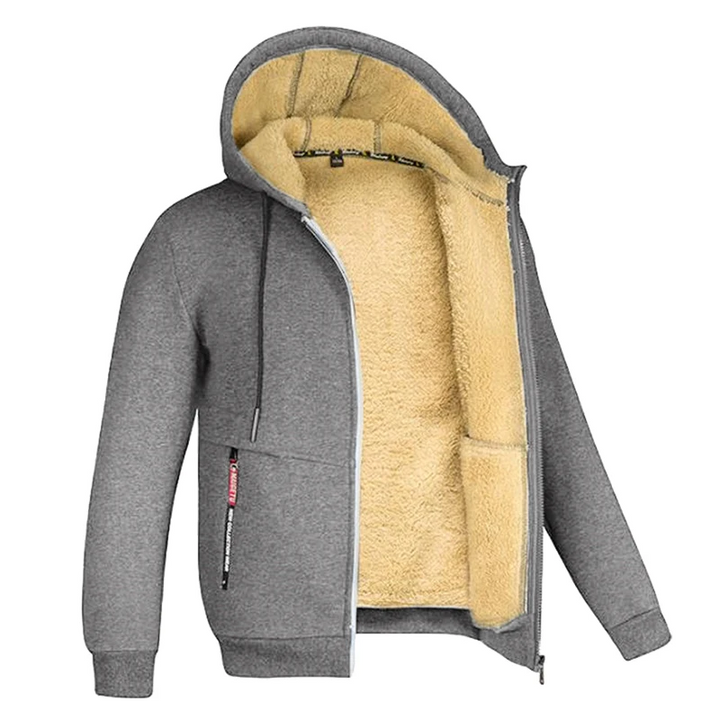 Men's Warm Sherpa Fleece Lined Hoodie