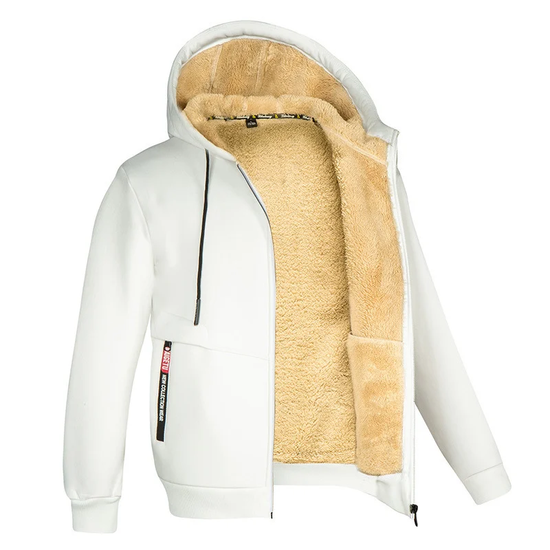 Men's Warm Sherpa Fleece Lined Hoodie