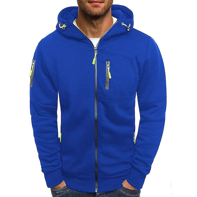 Men's Soft and Durable Zip Hoodie