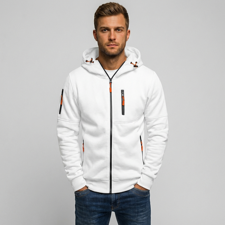 Men's Soft and Durable Zip Hoodie
