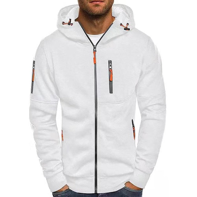 Men's Soft and Durable Zip Hoodie