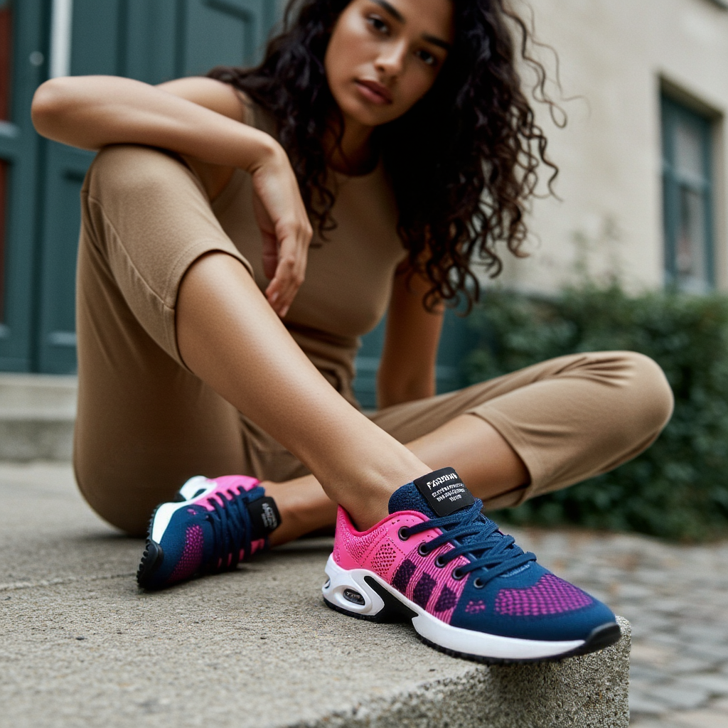 Women's Cushioned Orthopedic Comfort Sneakers