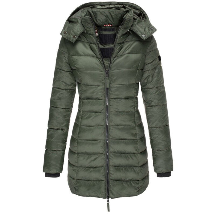 Women's Insulated Hooded Winter Puffer Jacket