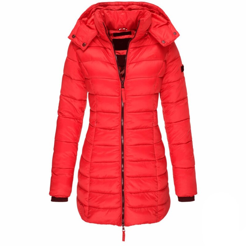 Women's Insulated Hooded Winter Puffer Jacket