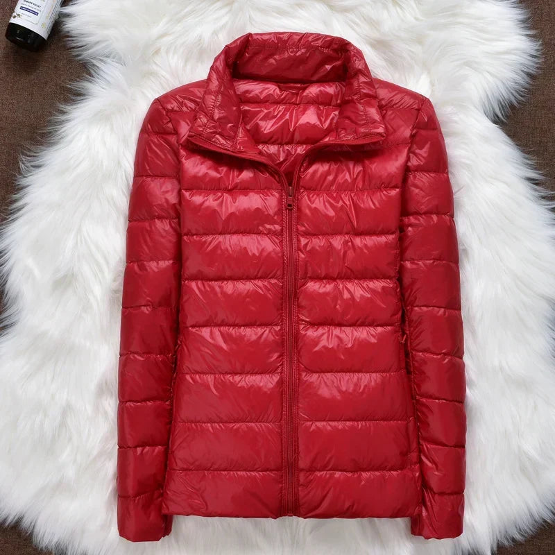 Women's Lightweight Hooded Down Jacket