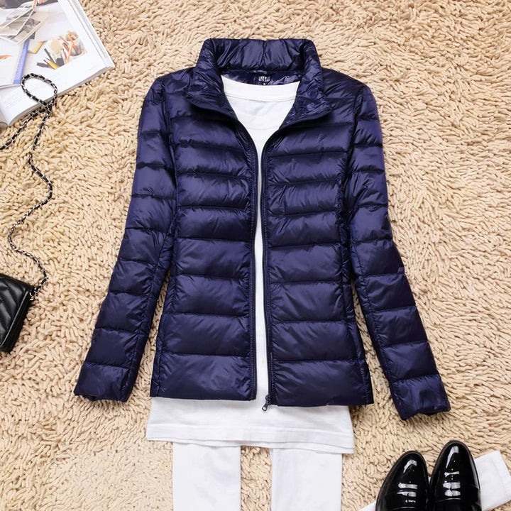 Women's Lightweight Hooded Down Jacket