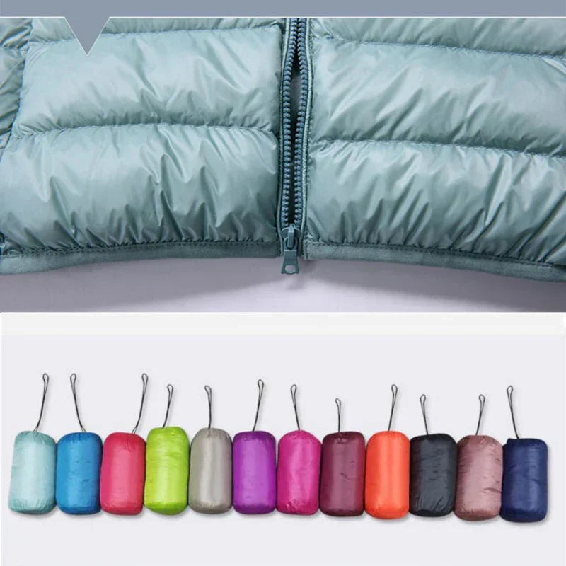 Women's Lightweight Hooded Down Jacket