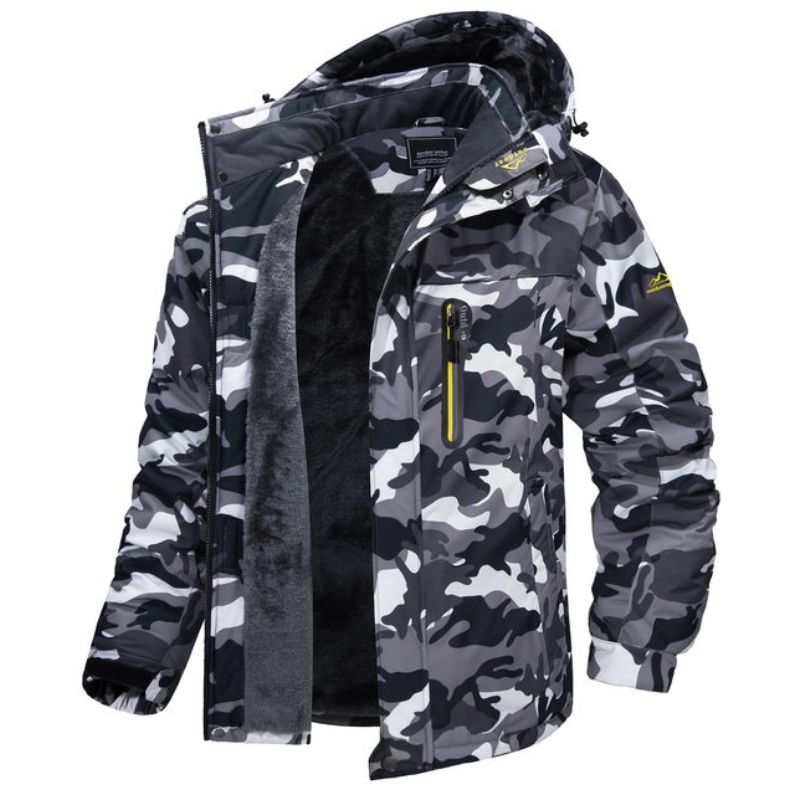 Men's Warm Waterproof Outdoor Jacket