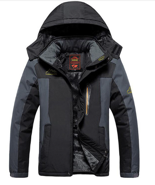 Men's Warm Waterproof Outdoor Jacket