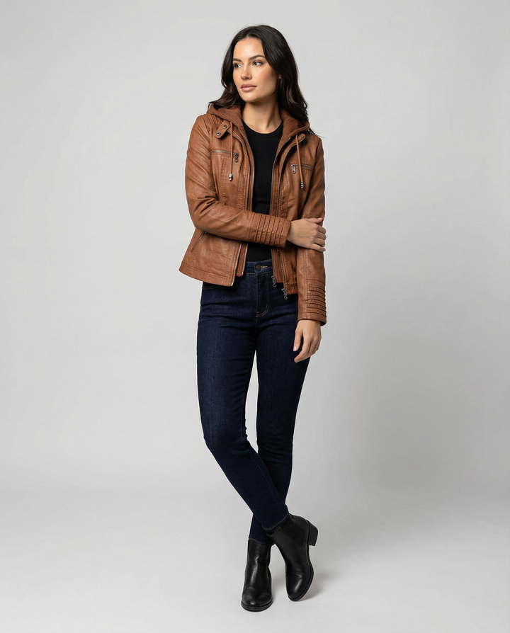 Women's Weatherproof Hooded Jacket