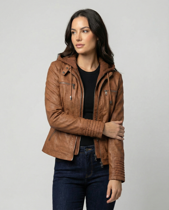Women's Weatherproof Hooded Jacket