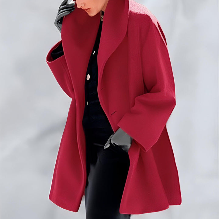 Women's Relaxed Fit Coat for Easy Seasonal Transitions