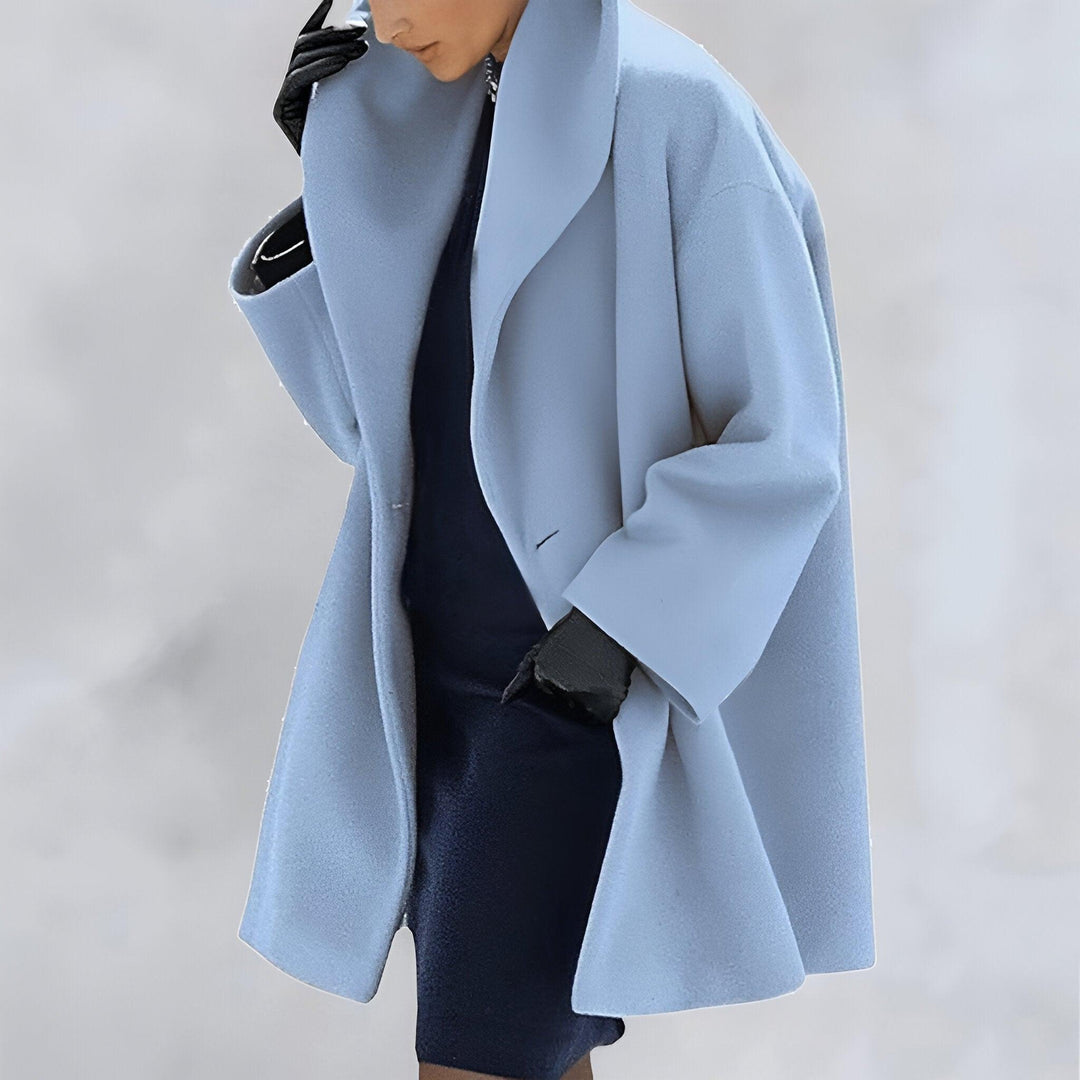 Women's Relaxed Fit Coat for Easy Seasonal Transitions