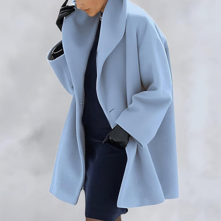 Women's Relaxed Fit Coat for Easy Seasonal Transitions