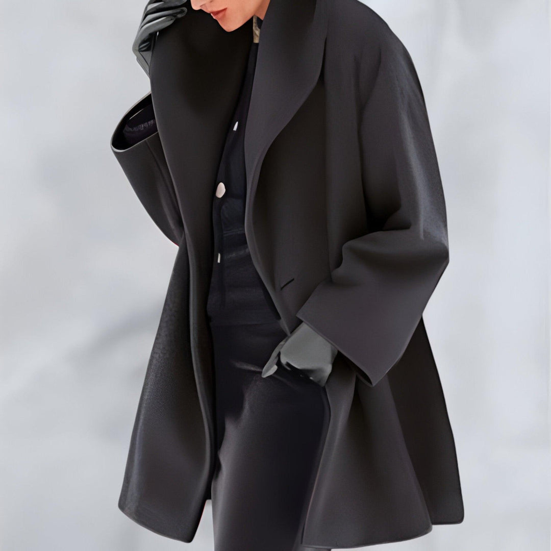 Women's Relaxed Fit Coat for Easy Seasonal Transitions