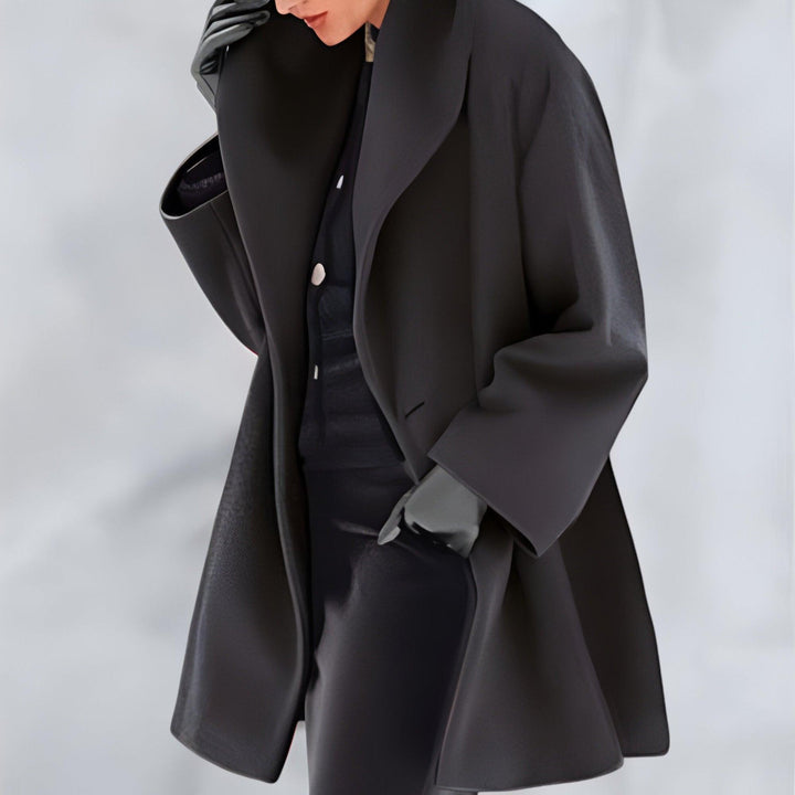 Women's Relaxed Fit Coat for Easy Seasonal Transitions