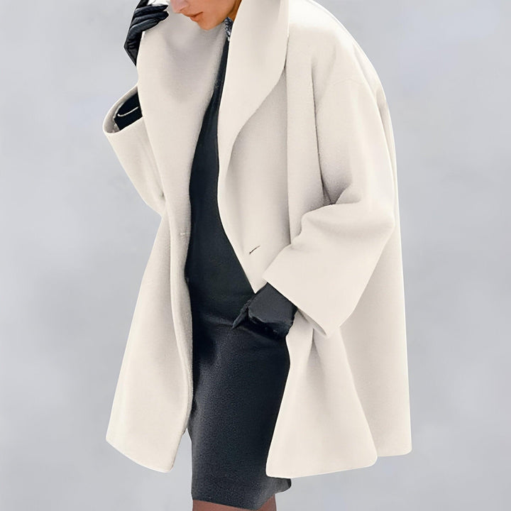 Women's Relaxed Fit Coat for Easy Seasonal Transitions