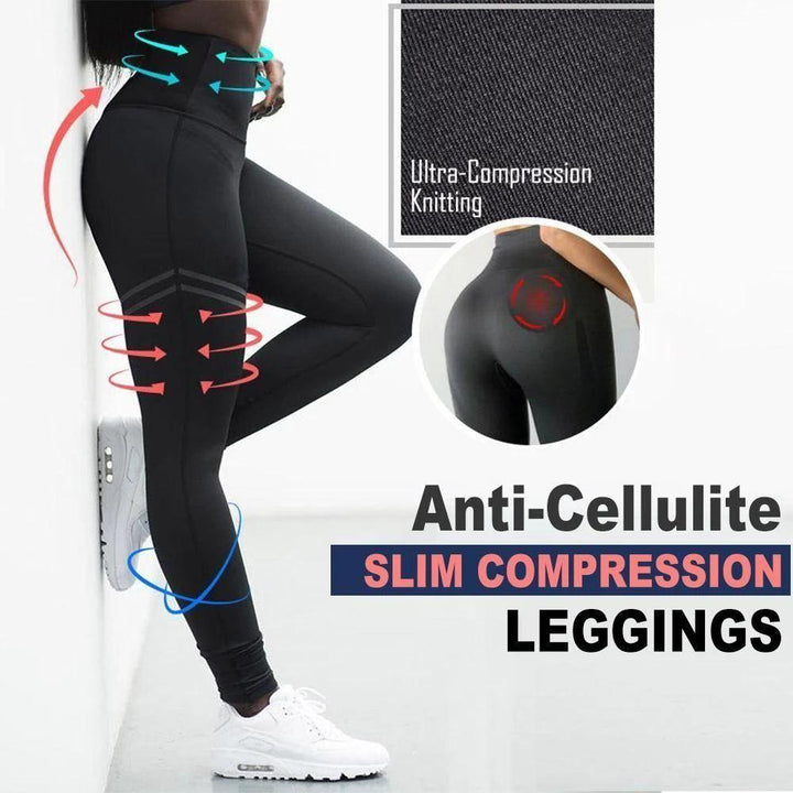 Women's High-Waist Compression Shaping Leggings