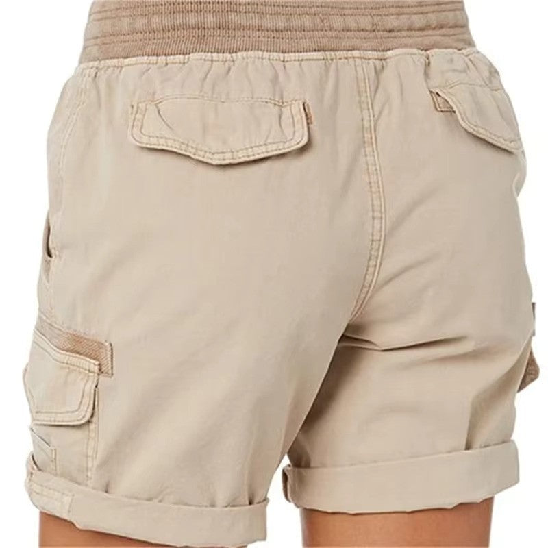 Women's Casual Cargo Beach Shorts for Summer Fun