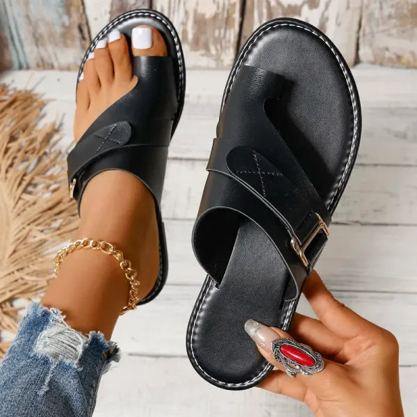 Women's Adjustable Strap Comfortable Thong Sandals