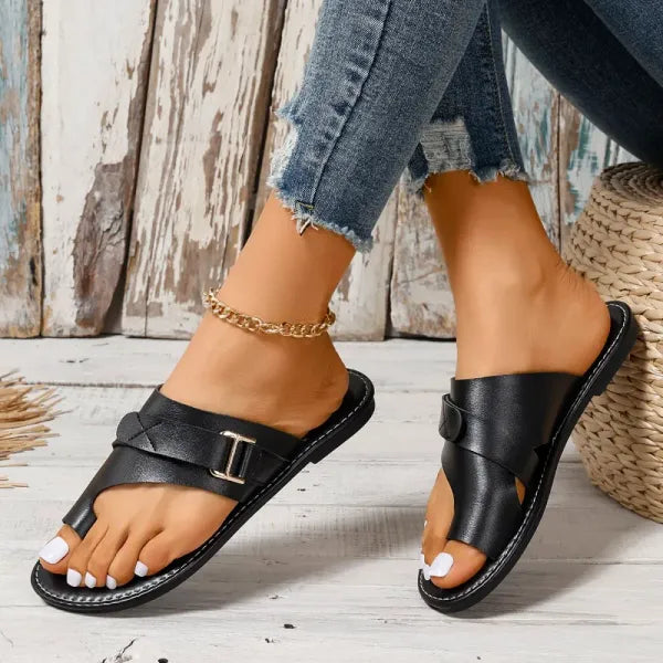 Women's Adjustable Strap Comfortable Thong Sandals