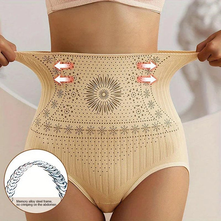 Women's High Waist Smoothing Shapewear Briefs for Comfort