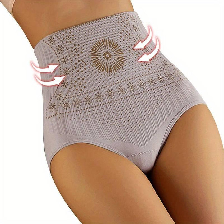 Women's High Waist Smoothing Shapewear Briefs for Comfort