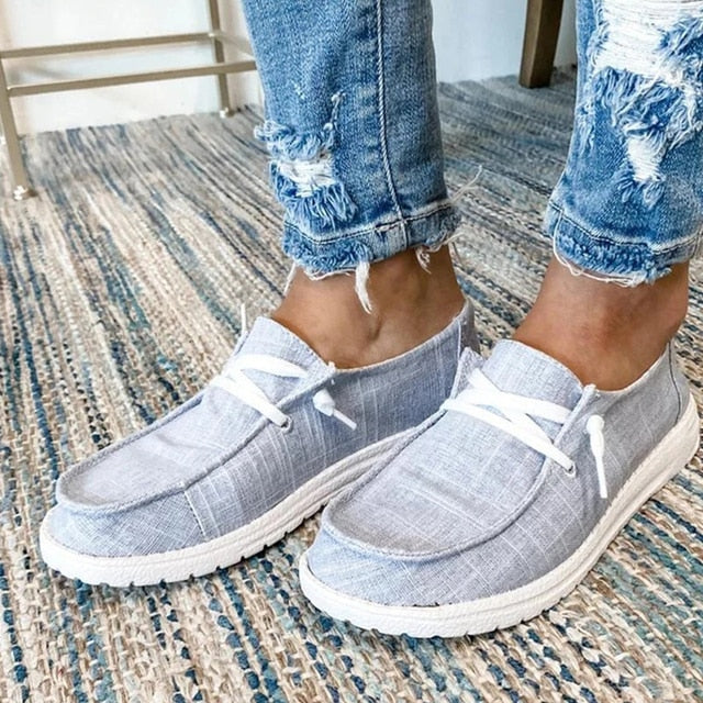 Women's Comfortable Casual Lace-Up Shoes