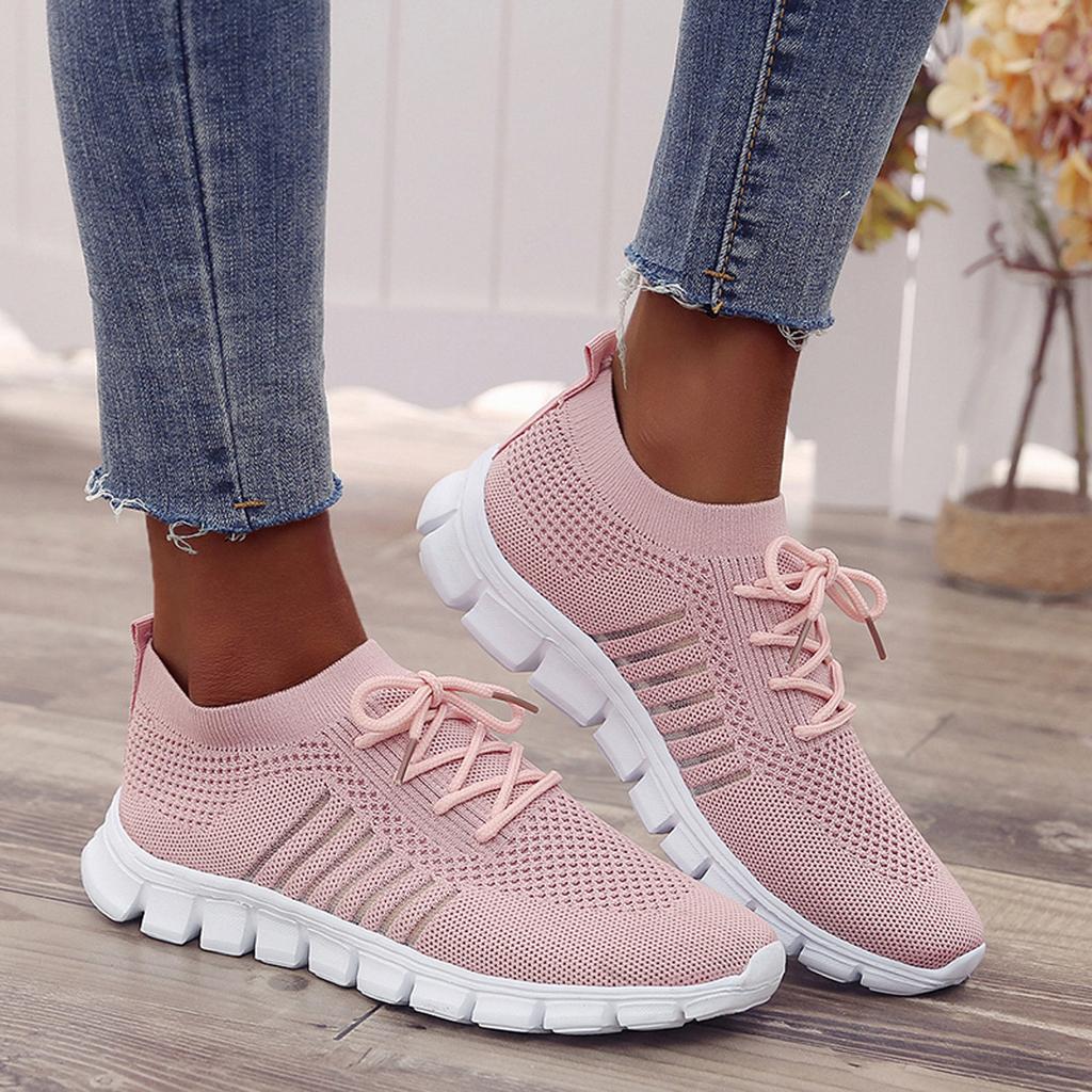 Women's Supportive Breathable Knit Sneakers