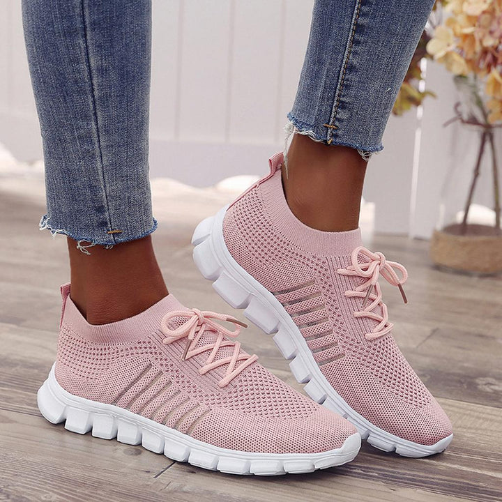 Women's Supportive Breathable Knit Sneakers