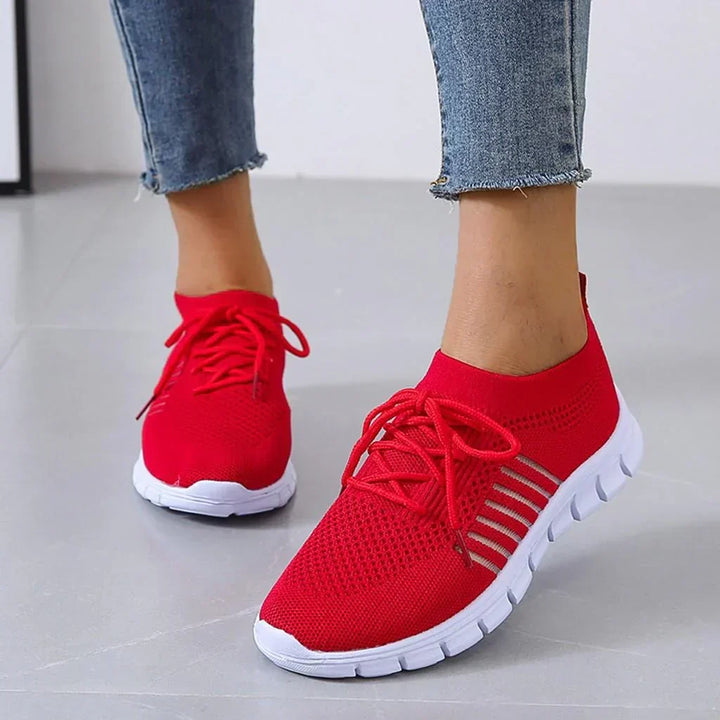 Women's Supportive Breathable Knit Sneakers