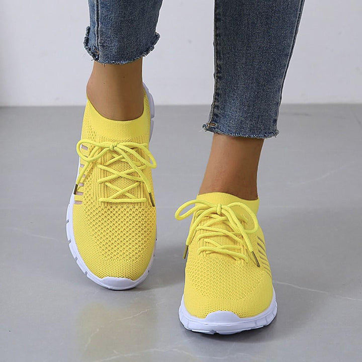 Women's Supportive Breathable Knit Sneakers