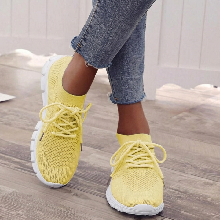 Women's Supportive Breathable Knit Sneakers