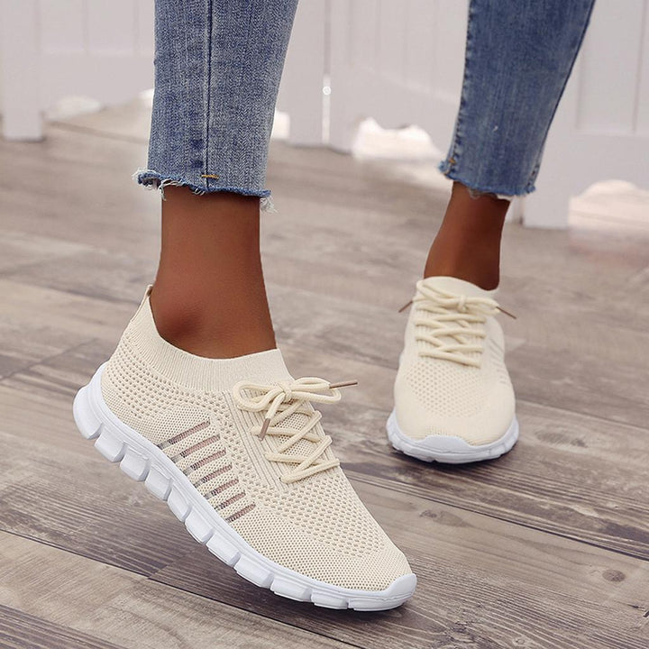 Women's Supportive Breathable Knit Sneakers
