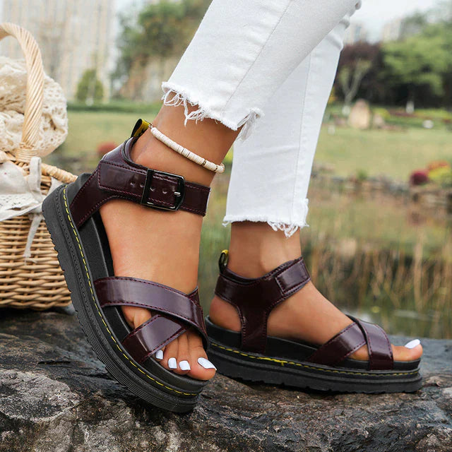 Women's Comfort Strapped Arch Support Footwear