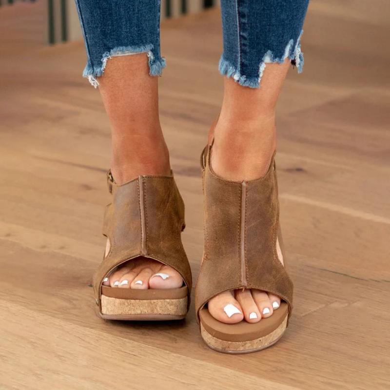 Women's Supportive Comfort Wedge Sandals