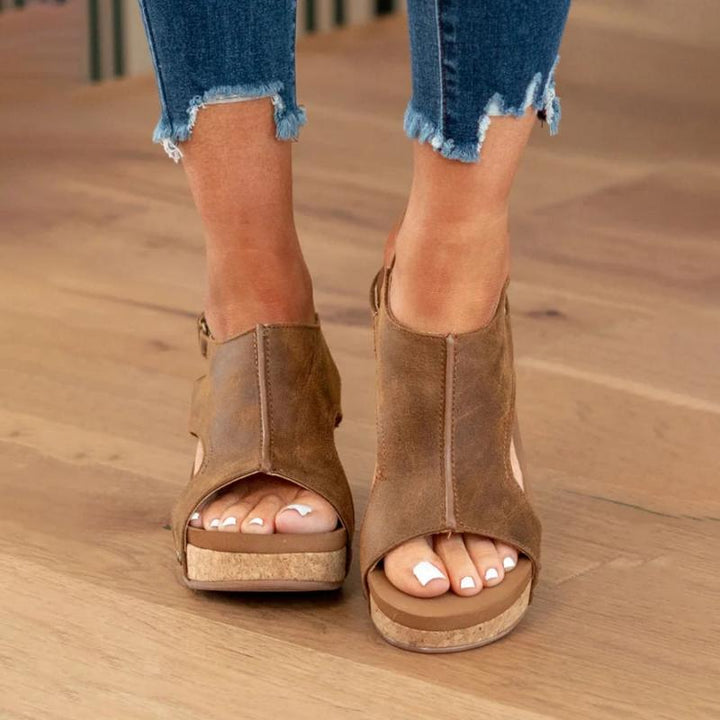 Women's Supportive Comfort Wedge Sandals