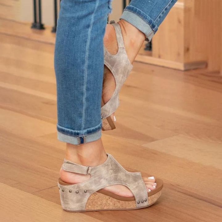 Women's Supportive Comfort Wedge Sandals