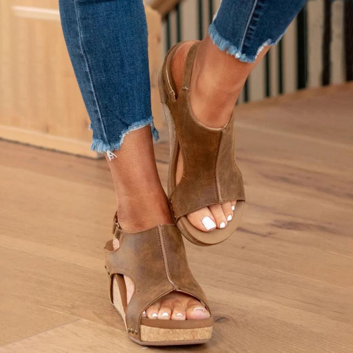 Women's Supportive Comfort Wedge Sandals
