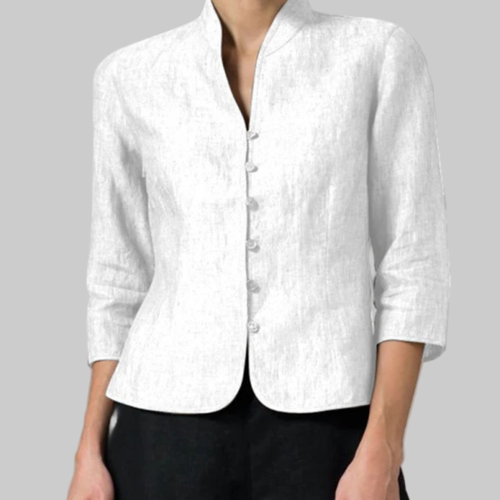 Women's Stylish Stand Collar Top
