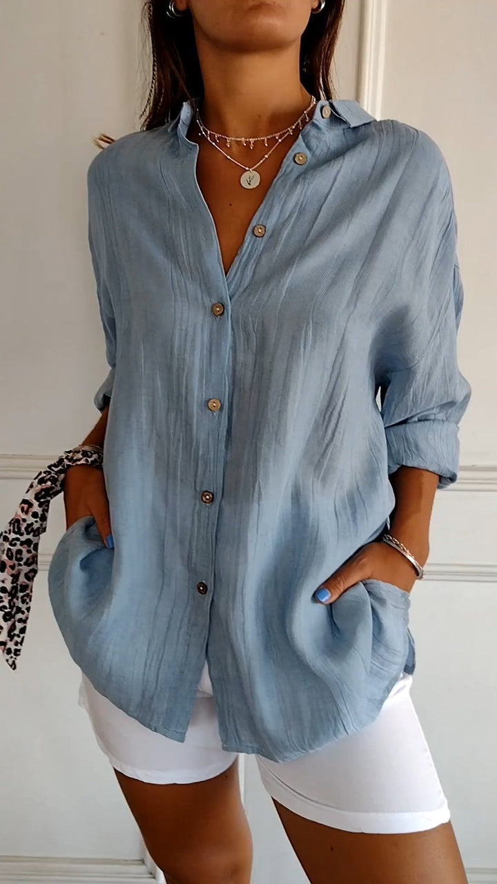 Women's Relaxed Textured Weave Shirt