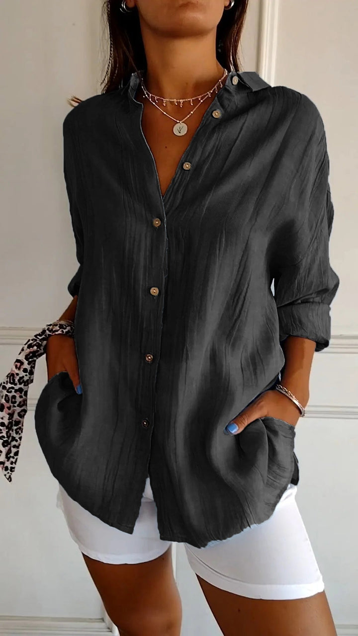 Women's Relaxed Textured Weave Shirt