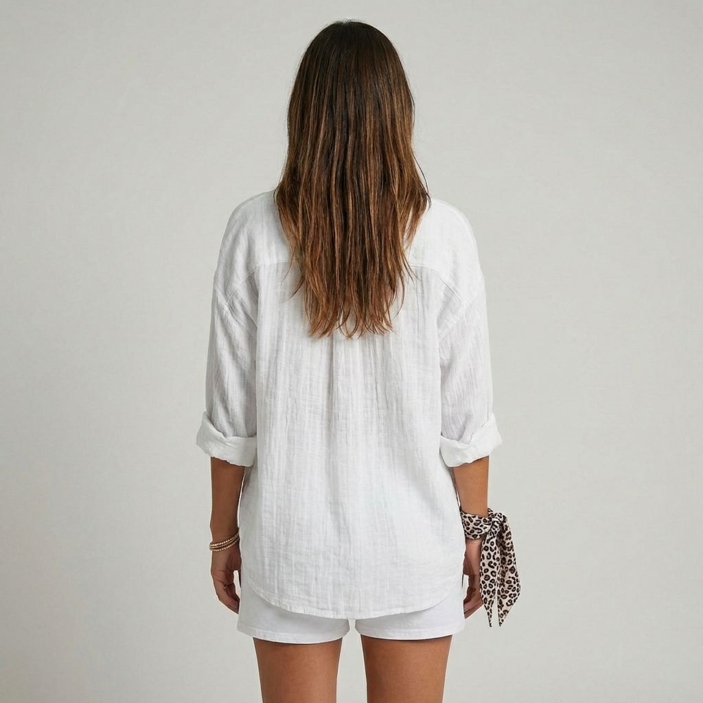 Women's Relaxed Textured Weave Shirt