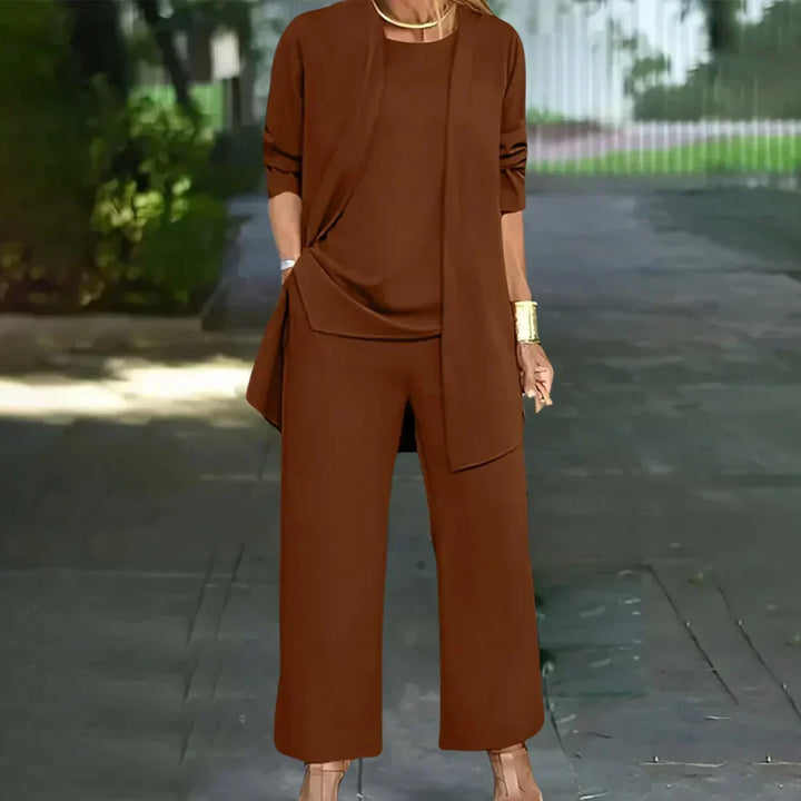 Women's Sophisticated 3-Piece Trouser Suit