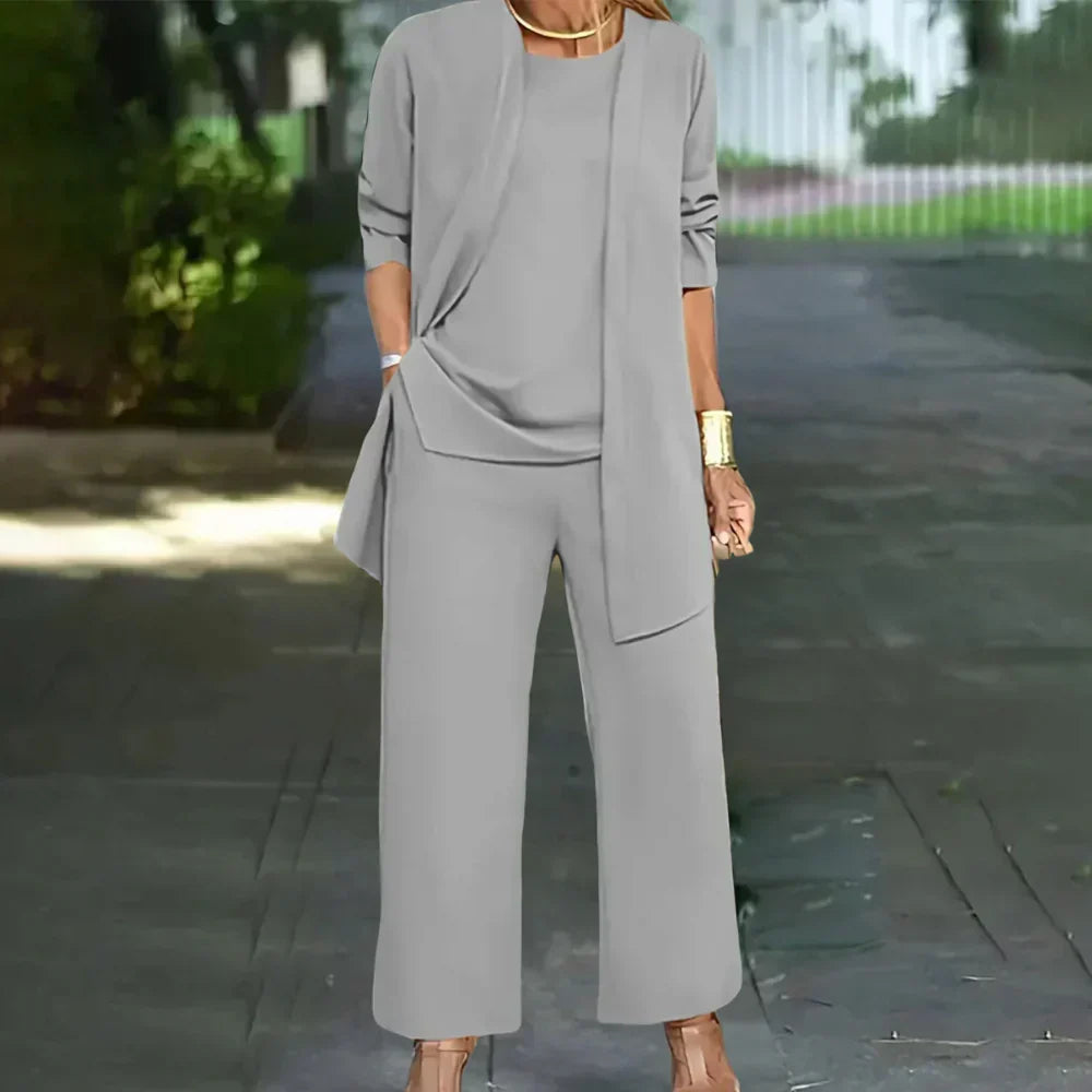 Women's Sophisticated 3-Piece Trouser Suit