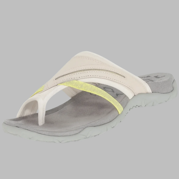 Women's Cushioned Crossover Toe Post Sandals