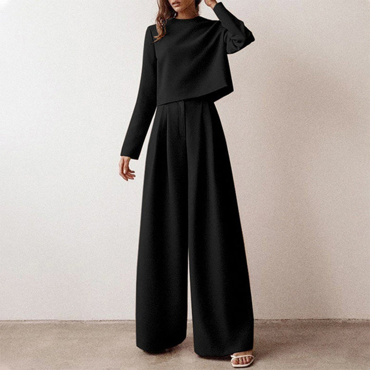 Women's Effortless Chic Wide Leg Outfit
