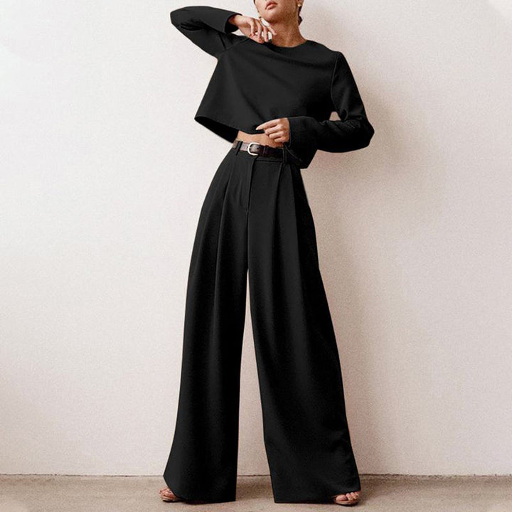 Women's Effortless Chic Wide Leg Outfit