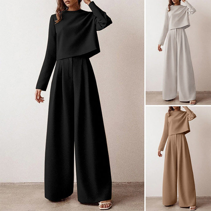 Women's Effortless Chic Wide Leg Outfit